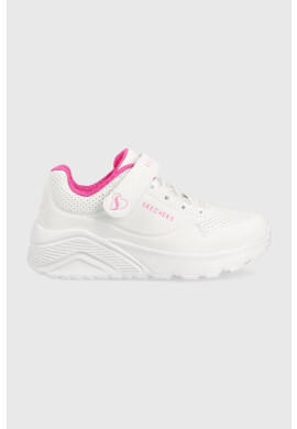 Skechers Детски маратонки в бяло - Pepit.bg