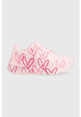 Skechers Детски маратонки в розово - Pepit.bg