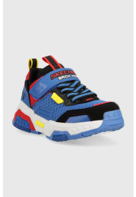 Skechers Детски маратонки в синьо - Pepit.bg