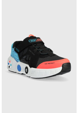 Skechers Детски маратонки в черно - Pepit.bg