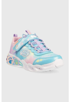 Skechers Детски маратонки в тюркоазено - Pepit.bg