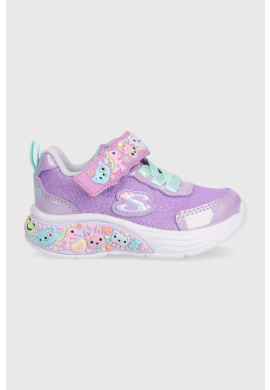 Skechers Детски маратонки в лилаво - Pepit.bg