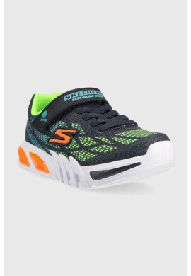 Skechers Детски маратонки Flex-Glow Elite Vorlo в тъмносиньо - Pepit.bg
