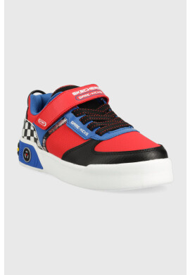 Skechers Детски маратонки Game Court в червено - Pepit.bg