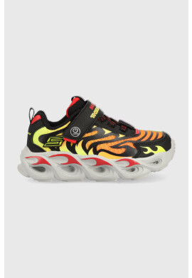 Skechers Детски маратонки Thermo-Flash в черно - Pepit.bg