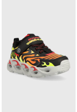 Skechers Детски маратонки Thermo-Flash в черно - Pepit.bg