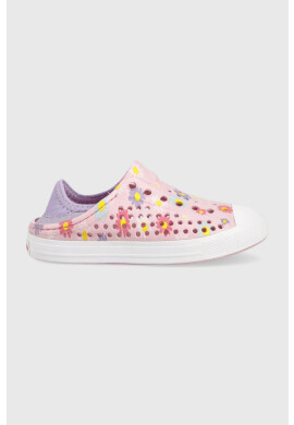 Skechers Детски ниски кецове Guzman Steps Hello Daisy в розово - Pepit.bg