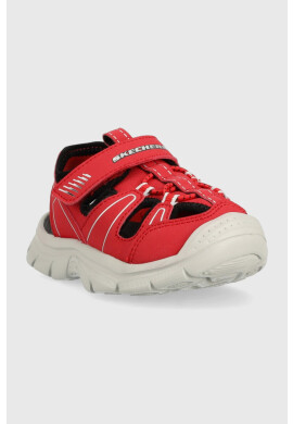 Skechers Детски сандали в червено - Pepit.bg
