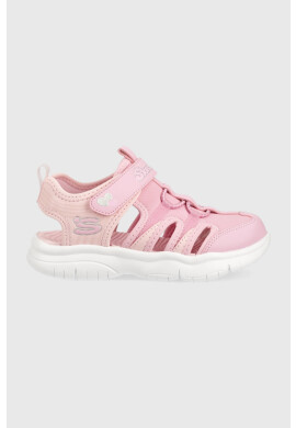 Skechers Детски сандали в розово - Pepit.bg