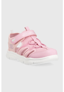 Skechers Детски сандали в розово - Pepit.bg