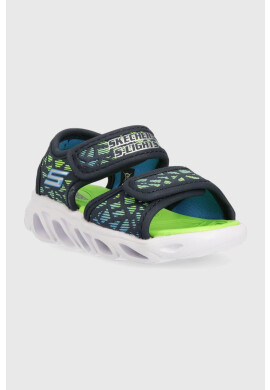 Skechers Детски сандали Hypno-Splash Sun Sonic в тъмносиньо - Pepit.bg