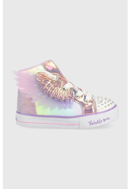 Skechers Детски високи кецове - Pepit.bg