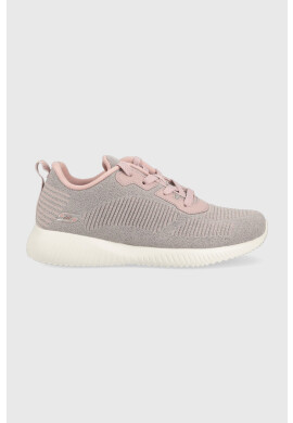 Skechers Маратонки в розово с равна подметка - Pepit.bg