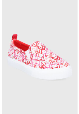 Skechers Ниски кецове дамски в червено - Pepit.bg
