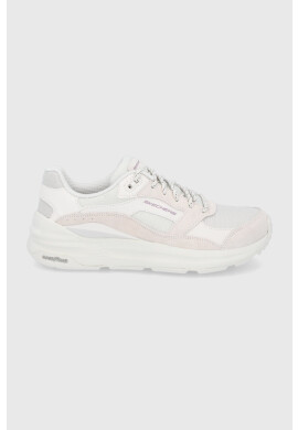 Skechers Обувки в кремаво с платформа - Pepit.bg