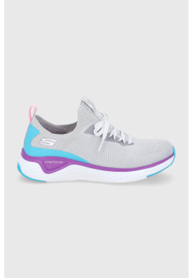 Skechers Обувки в сиво с равна подметка - Pepit.bg