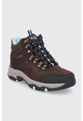 Skechers Обувки в кафяво с лека изолация - Pepit.bg