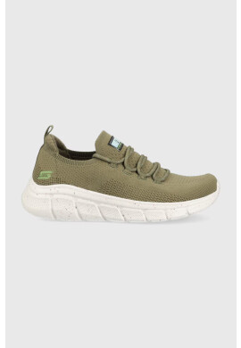 Skechers Обувки за трениране BOBS B Flex Time Clash в зелено - Pepit.bg
