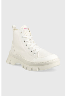 Skechers Високи кецове в бяло - Pepit.bg