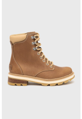 Sorel Кубинки Lennox Lace в кафяво с платформа - Pepit.bg