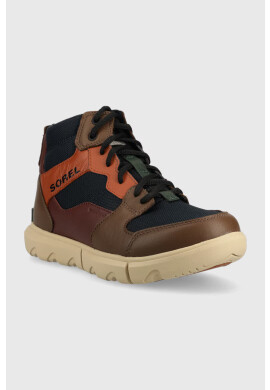 Sorel Маратонки Explorer Sneaker Mid в кафяво - Pepit.bg