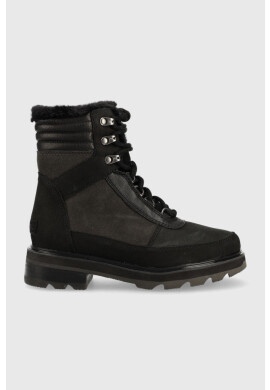 Sorel Велурени апрески Lennox Lace Cozy в черно - Pepit.bg