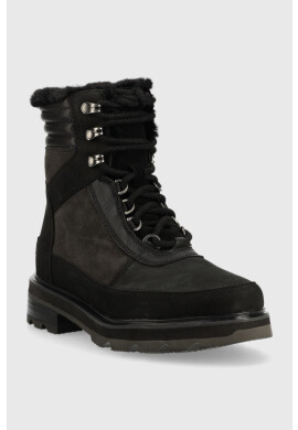 Sorel Велурени апрески Lennox Lace Cozy в черно - Pepit.bg