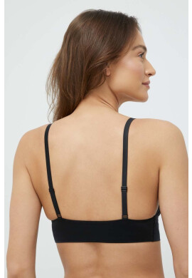 Spanx Оформящ сутиен в черно от сатен с изчистен дизайн - Pepit.bg