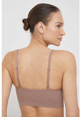 Spanx Оформящ сутиен (2 броя) в кафяво с изчистен дизайн - Pepit.bg
