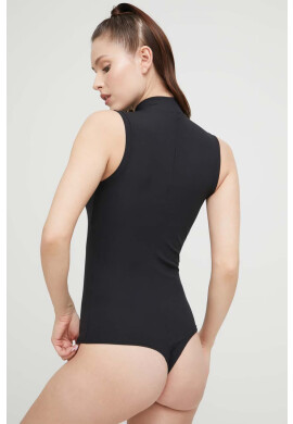 Spanx Оформящо боди в черно с изчистен дизайн - Pepit.bg