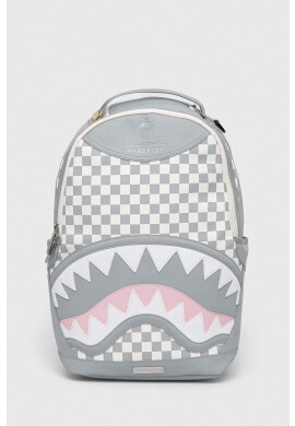 Sprayground Раница в сиво голям размер с десен - Pepit.bg