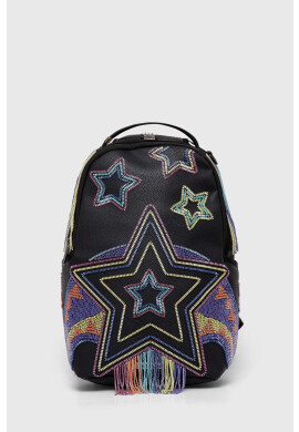 Sprayground Раница в черно голям размер с десен - Pepit.bg
