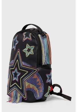 Sprayground Раница в черно голям размер с десен - Pepit.bg