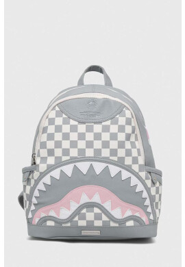 Sprayground Раница в сиво голям размер с десен - Pepit.bg