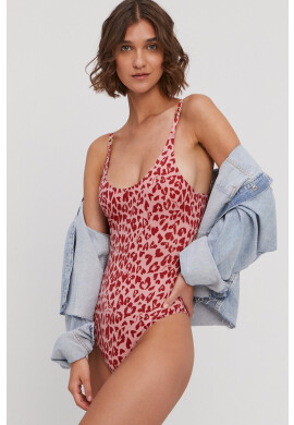 Stella McCartney Lingerie Боди в розово с десен - Pepit.bg