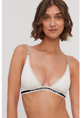 Stella McCartney Lingerie Горнище на бански в кремаво с мека чашка - Pepit.bg