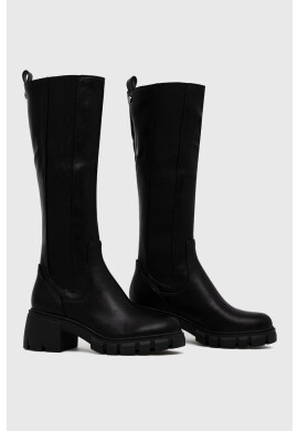 Steve Madden Ботуши Abrupt в черно с равна подметка - Pepit.bg