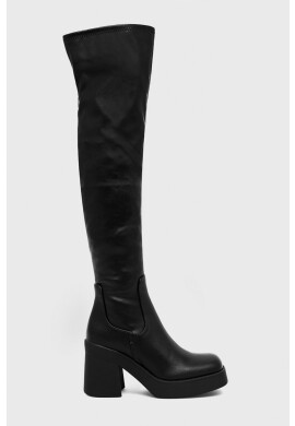 Steve Madden Ботуши Seasons в черно с платформа - Pepit.bg