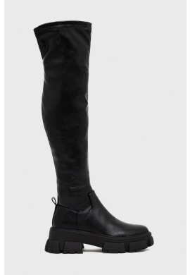 Steve Madden Ботуши Riveredge в черно с платформа - Pepit.bg