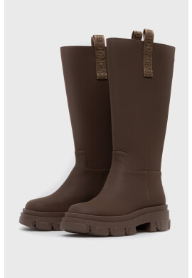 Steve Madden Ботуши Lodge в кафяво с платформа - Pepit.bg