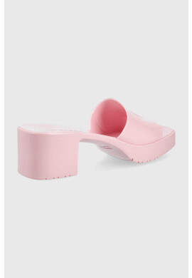 Steve Madden Чехли Halston дамски в розово с висок ток - Pepit.bg