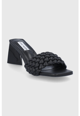 Steve Madden Чехли Monte Carlo дамски в черно с висок ток - Pepit.bg