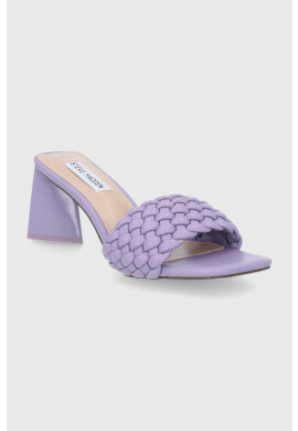 Steve Madden Чехли Monte Carlo дамски в лилаво с висок ток - Pepit.bg