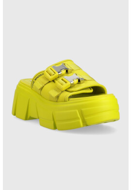 Steve Madden Чехли Activator в зелено с платформа SM11002460 - Pepit.bg