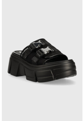 Steve Madden Чехли Activator в черно с платформа SM11002460 - Pepit.bg