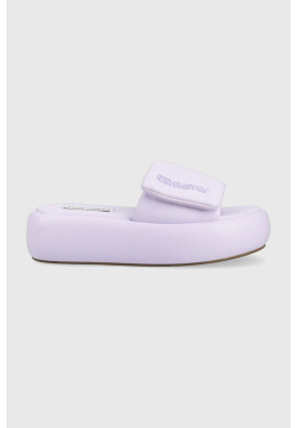 Steve Madden Чехли Swoosh в лилаво с платформа SM11002446 - Pepit.bg