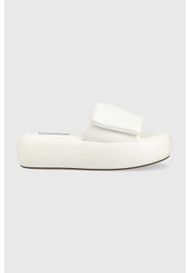 Steve Madden Чехли Swoosh в бяло с платформа SM11002446 - Pepit.bg