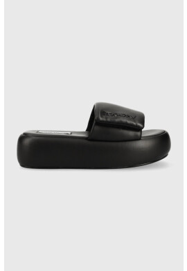Steve Madden Чехли Swoosh в черно с платформа SM11002446 - Pepit.bg