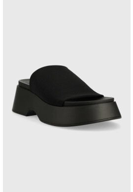Steve Madden Чехли Throw back в черно с платформа SM11002450 - Pepit.bg