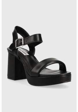Steve Madden Кожени сандали Freefall в черно SM11002471 - Pepit.bg